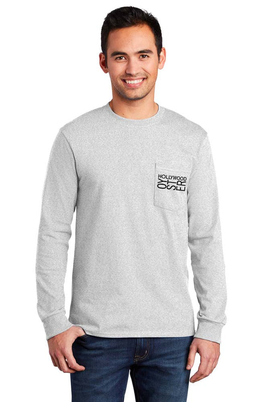 Long Sleeve Essential Pocket Tee